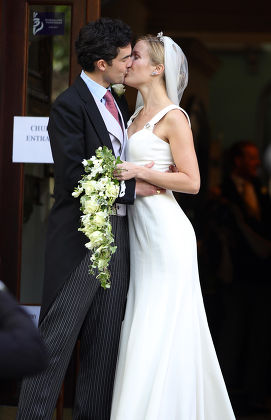 Wedding of Pippa Middleton's ex boyfriend Billy More Nesbitt and Charlotte Davison, St Cuthbert's Church, Edinburgh, Scotland, Britain - 28 May 2011