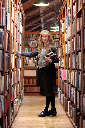 The new owner of Richard Booth bookstore, Elizabeth Haycock