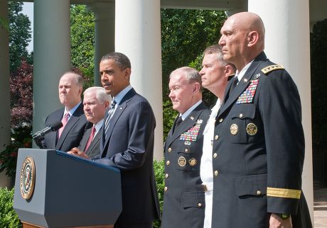 President Barack Obama names new Chairman of Joint Chiefs of Staff, Memorial Day, Washington D.C., America - 30 May 2011