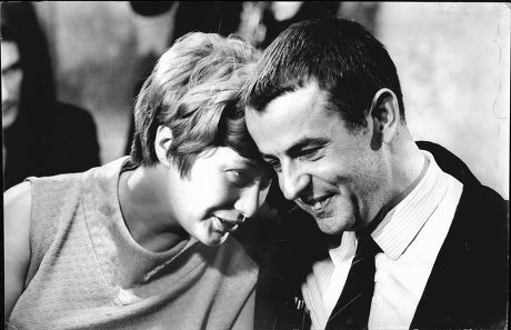Gerald Brooke Met By His Wife Editorial Stock Photo - Stock Image