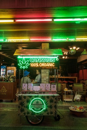 Street Stall Selling Ganja Pattaya After Editorial Stock Photo - Stock ...