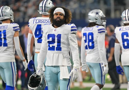 Dallas Cowboys Running Back Ezekiel Elliott Editorial Stock Photo