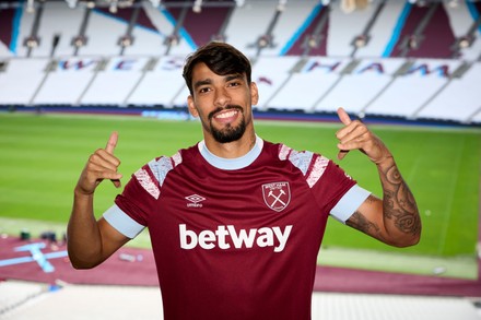 Lucas Paqueta Signs West Ham United Editorial Stock Photo - Stock Image ...