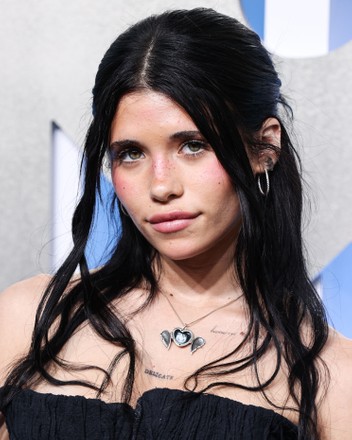 Nessa Barrett Arrives 2022 Mtv Video Editorial Stock Photo - Stock