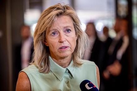 Dutch Defense Minister Kajsa Ollongren Talks Editorial Stock Photo ...