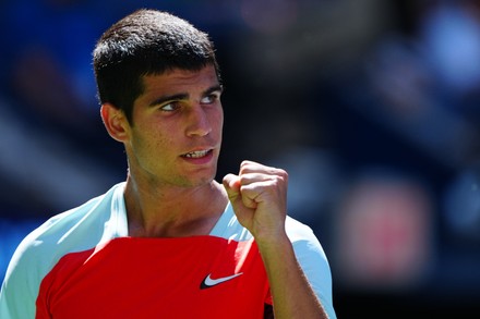 Carlos Alcaraz His First Round Match Editorial Stock Photo - Stock