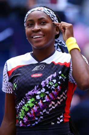 Coco Gauff During Her Second Round Editorial Stock Photo - Stock Image