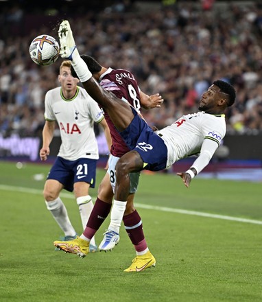 Emerson Royal of Tottenham Hotspur during the Premier League match