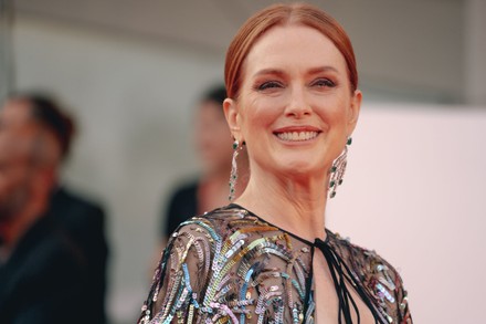 Julianne Moore Attends White Noise Opening Editorial Stock Photo