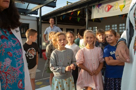 Education First Day Of School, Sint-Denijs-Westrem, Belgium - 01 Sep ...