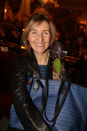 Lea Rostain Assistent Au Vernissage De Editorial Stock Photo - Stock ...