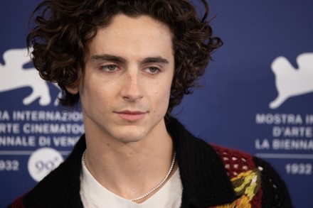 Timothee Chalamet Attends Photocall Bones All Editorial Stock Photo ...