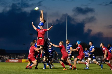 Josh Bayliss Bath Rugby Wins Ball Editorial Stock Photo - Stock Image 