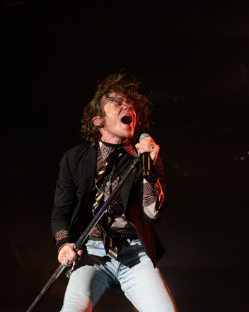 Matt Schultz Cage Elephant Performs Editorial Stock Photo Stock Image