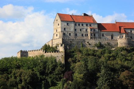 Burg Burghausen Altoetting County Upper Bavaria Editorial Stock Photo ...