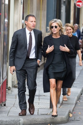 Mireille Darc Funerals - Paris, France - 01 Sep 2017 Stock Pictures ...