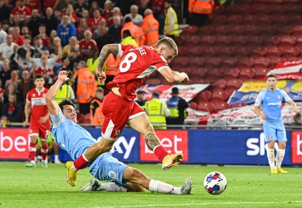 Riley Mcgree Middlesbrough Scores Their First Editorial Stock Photo ...