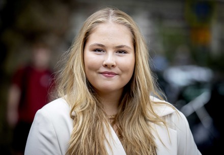 Dutch Crown Princess Amalia C Waves Editorial Stock Photo - Stock Image ...