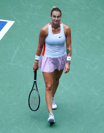 Aryna Sabalenka Quarter Final Action Editorial Stock Photo - Stock ...