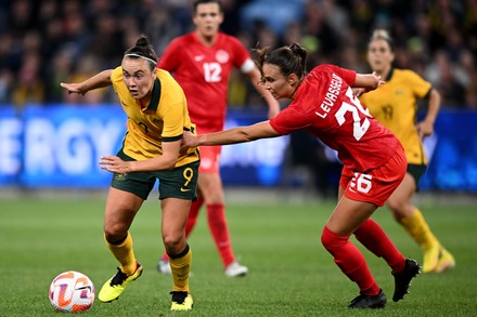 Caitlin Foord Matildas Competes Possession Marie Editorial Stock Photo ...