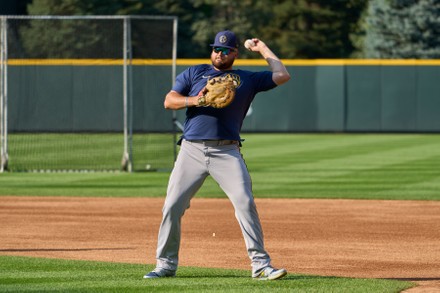 Milwaukee First Baseman Rowdy Tellez 11 Editorial Stock Photo