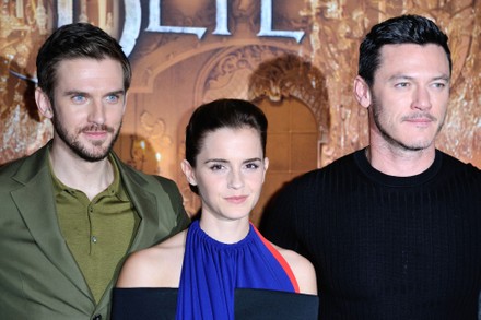 Dan Stevens Emma Watson Luke Evans Editorial Stock Photo - Stock Image ...