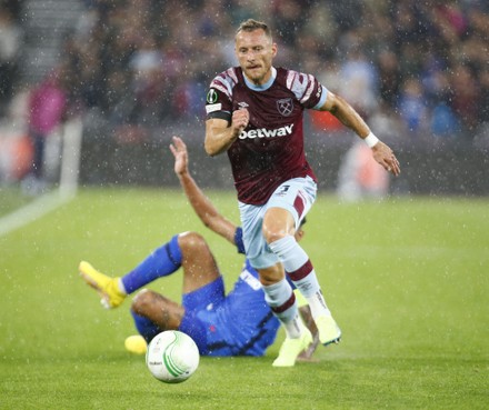 West Ham Uniteds Declan Rice Razvan Editorial Stock Photo - Stock Image ...