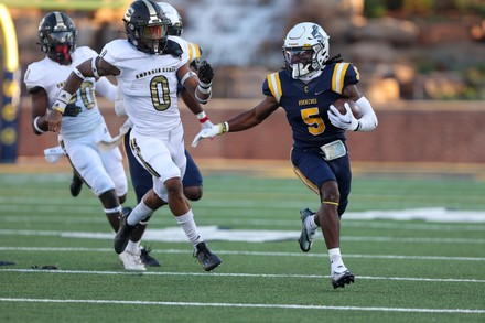 University Central Oklahoma Bronchos Wide Receiver Editorial Stock