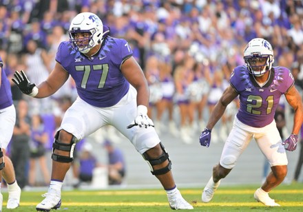 Tcu Horned Frogs Offensive Tackle Brandon Editorial Stock Photo - Stock ...