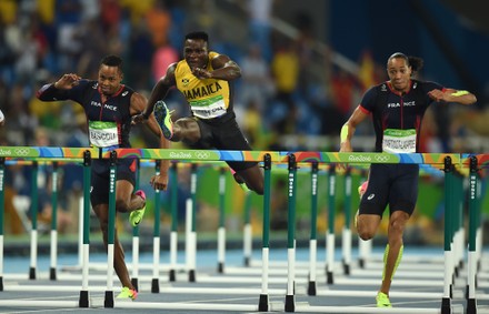 Pascal Martinotlagarde Competes Mens 110m Hurdles Editorial Stock Photo ...