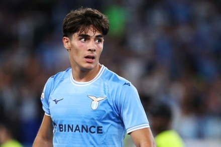 Matteo Cancellieri Lazio Celebrates After Scoring Editorial Stock Photo ...