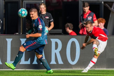 06-05-2023: Sport: Ajax v AZ AMSTERDAM, NETHERLANDS - MAY 6: Jordy Clasie (AZ  Alkmaar) during the match Eredivisie AFC Ajax and AZ Alkmaar at Johan C  Stock Photo - Alamy