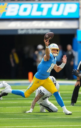 Los Angeles Chargers Quarterback Justin Herbert Editorial Stock Photo -  Stock Image