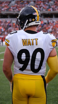 Th Tjwatt 90 During Pittsburgh Steelers Editorial Stock Photo - Stock Image