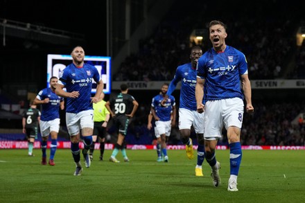 Lee Evans Ipswich Town 8 Celebrates Editorial Stock Photo - Stock Image ...