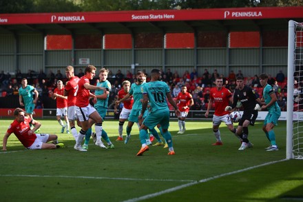 Lorent Tolaj Salford City Hits Post Editorial Stock Photo - Stock Image ...