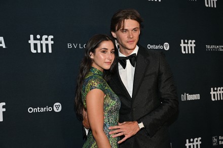 Isabel Machado Christopher Briney Attends Screening Editorial Stock