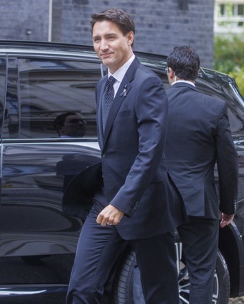 Prime Minister Canada Justin Trudeau Downing Editorial Stock Photo