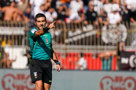 Fabio Maresca Referee During Ac Monza Editorial Stock Photo - Stock ...