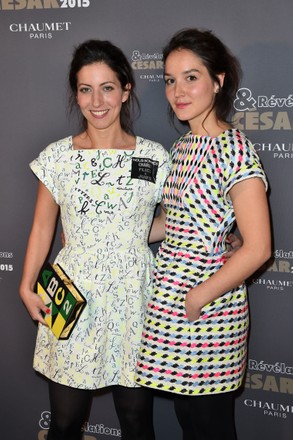 Anna Sigalevitch Anais Demoustier Attending Cesar Editorial Stock Photo