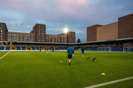 AFC Wimbledon V Crawley Town, EFL Trophy - 20 Sep 2022 Stock Pictures ...