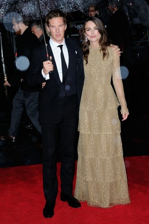 Benedict Cumberbatch Keira Knightley Attending Bfi Editorial Stock