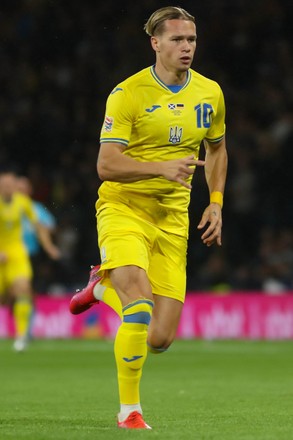 Mykhailo Mudryk 10 Ukraine National Team - Foto De Stock De Contenido ...