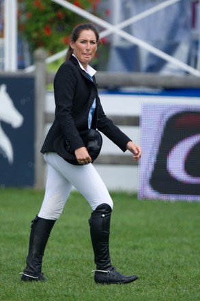 Jessica Rae Springsteen Attending Jumping Longines Editorial Stock ...
