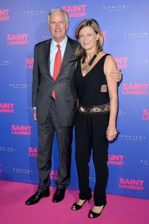 Michel Barnier His Wife Isabelle Altmayer Editorial Stock Photo - Stock ...