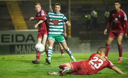 Shelbourne Vs Shamrock Rovers Shamrock Rovers Editorial Stock Photo ...