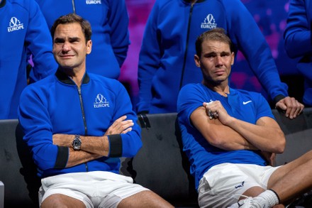 Roger Federer Rafael Nadal Team Europe Editorial Stock Photo - Stock