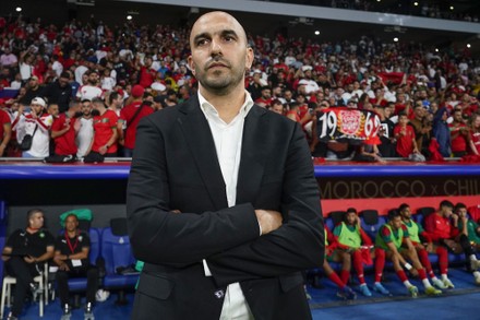 Morocco Head Coach Walid Regragui Editorial Stock Photo - Stock Image ...