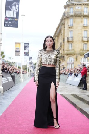 Ana de Armas attends the Premiere of 'Blonde' during the 70th San Sebastian  International Film Festival