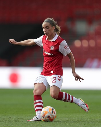 Ffion Morgan Bristol City Women Interviewed Editorial Stock Photo ...